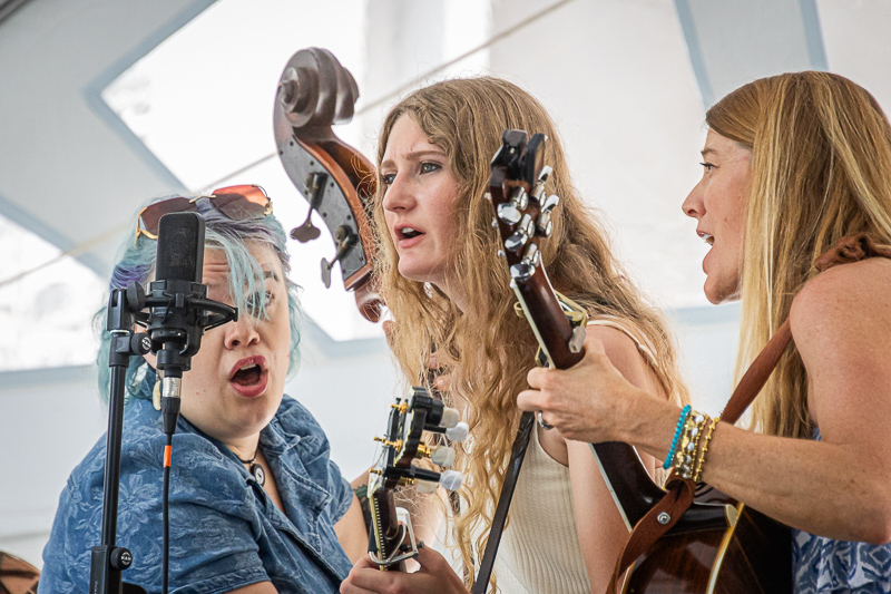 The Black-Eyed Suzies at the 2026 Bluegrass on the Grass at Dickinson College (7/11/26) - photo © Frank Baker