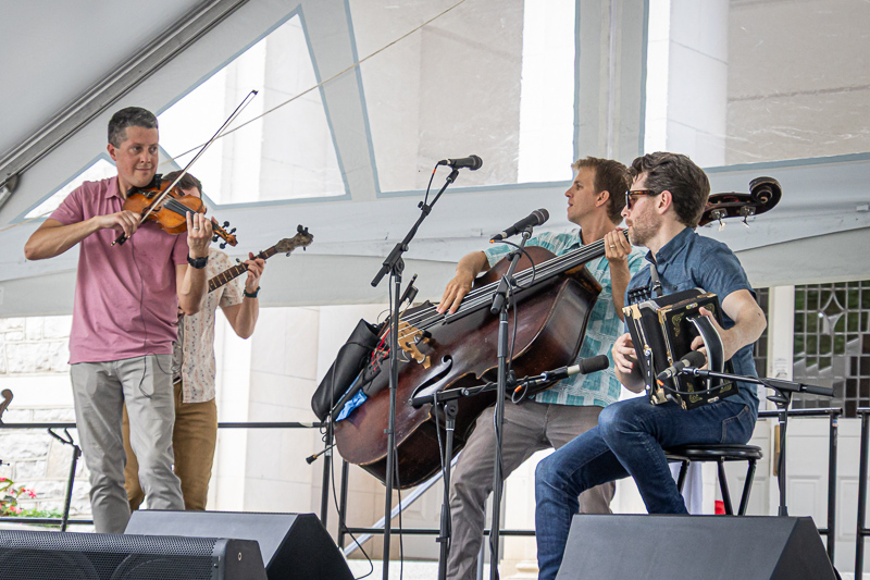Charm City Junction at the 2026 Bluegrass on the Grass at Dickinson College (7/11/26) - photo © Frank Baker
