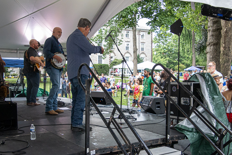 Lonesome River Band at the 2026 Bluegrass on the Grass at Dickinson College (7/11/26) - photo © Frank Baker