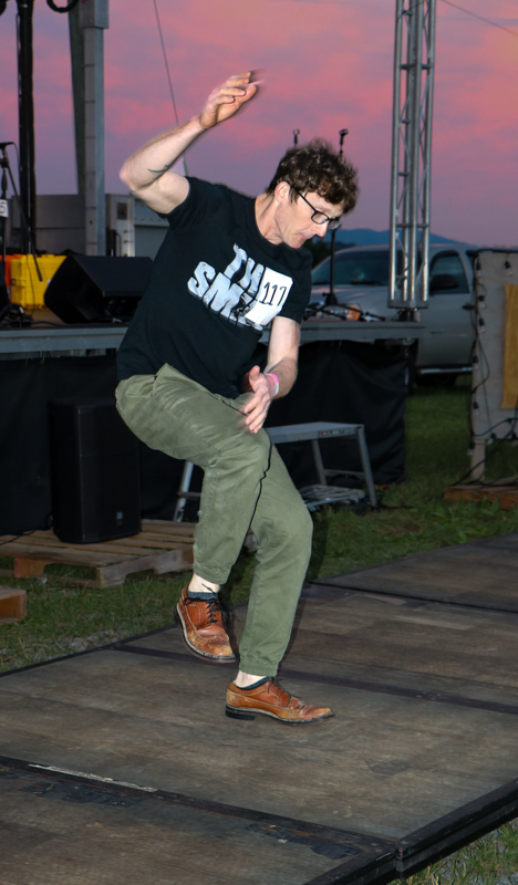 Forrest Dole in Adult Flatfoot Dance  competition at the 2026 Abingdon Fiddlers' Convention - photo © G. Nicholas Hancock
