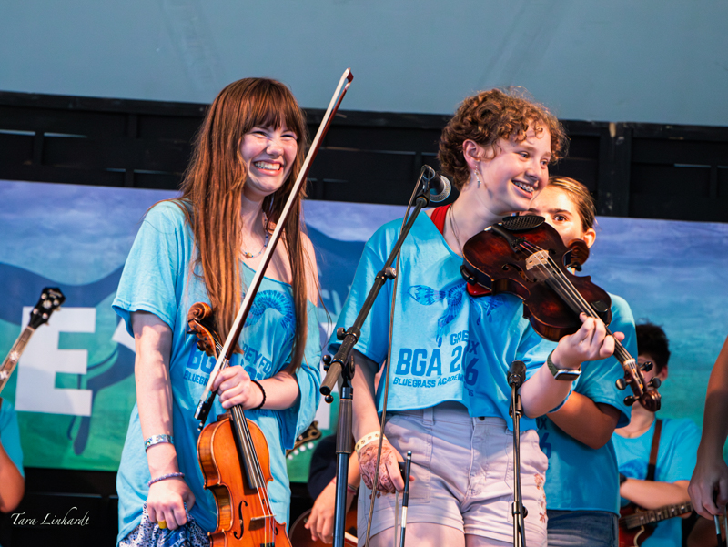 Kids Academy at the 2026 Grey Fox Bluegrass Festival - photo © Tara Linhardt