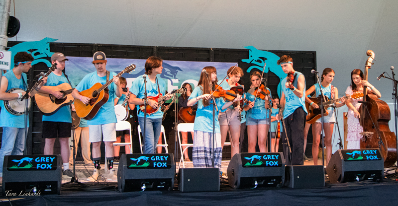 Kids Academy at the 2026 Grey Fox Bluegrass Festival - photo © Tara Linhardt
