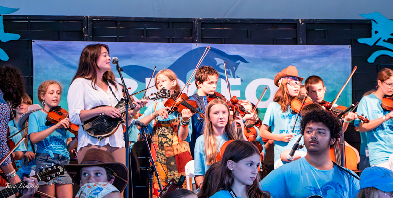 Kids Academy at the 2026 Grey Fox Bluegrass Festival - photo © Tara Linhardt
