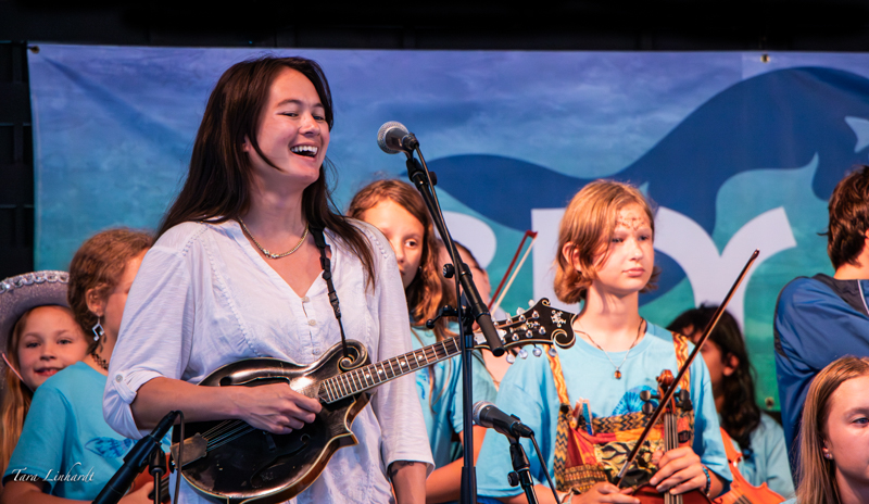 Kids Academy at the 2026 Grey Fox Bluegrass Festival - photo © Tara Linhardt