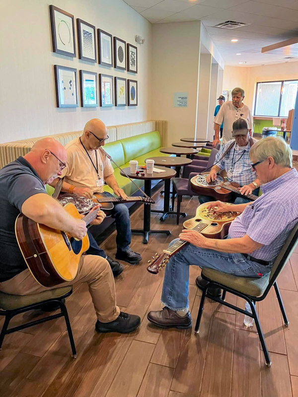 Always plenty of jamming at ResoGat 2026