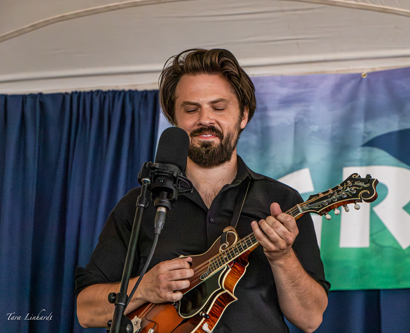Jacob Jolliff at the 2026 Grey Fox Bluegrass Festival - photo © Tara Linhardt