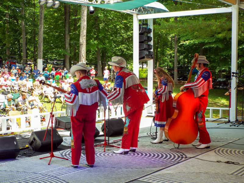 The Kody Norris Show at the Bill Monroe Bluegrass Festival - photo © Jack E. Harden
