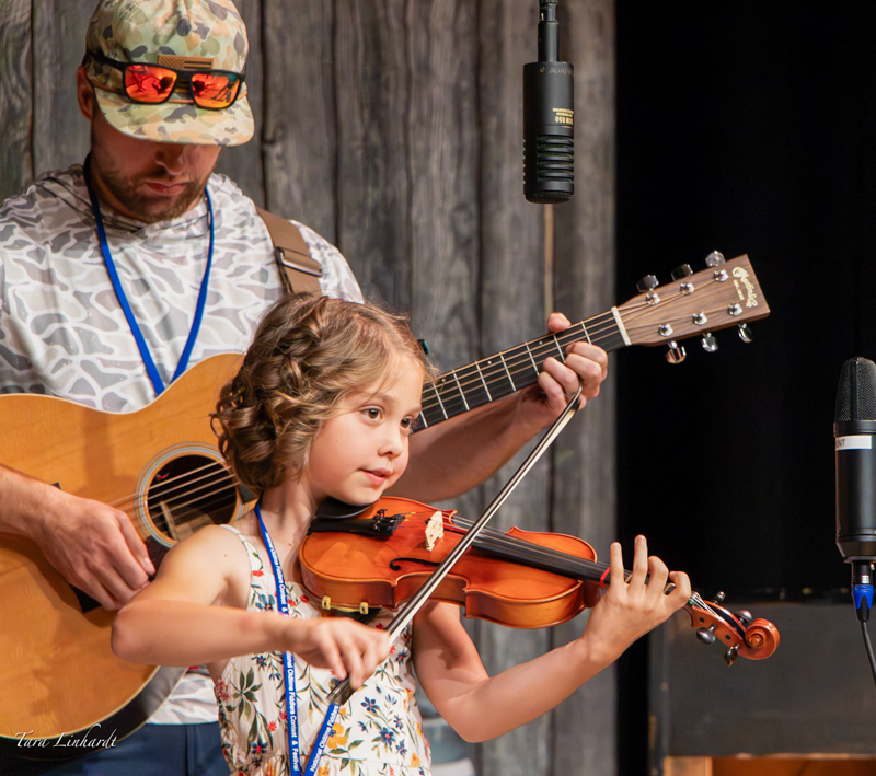 Small Fry Contestant at the 2026 National Oldtime Fiddlers' Contest & Festival - photo © Tara Linhardt