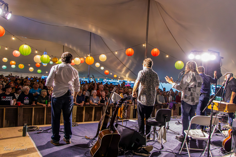 Le Vent Du Nord at the 2026 Grey Fox Bluegrass Festival - photo © Tara Linhardt