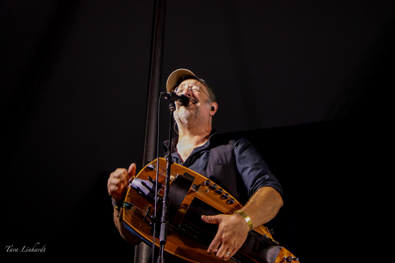 Nicholas Boulerice with Le Vent Du Nord at the 2026 Grey Fox Bluegrass Festival - photo © Tara Linhardt