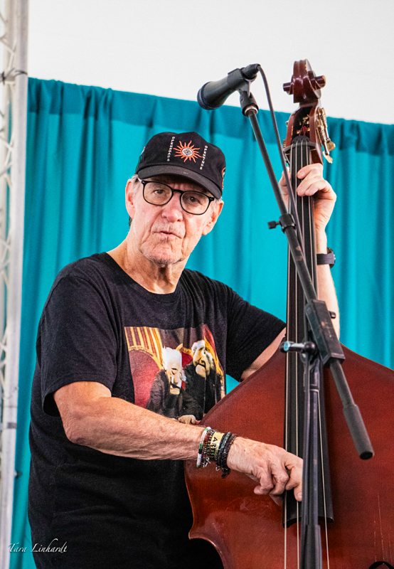 Mike Fleming with The Steeldrivers at the 2026 Grey Fox Bluegrass Festival - photo © Tara Linhardt
