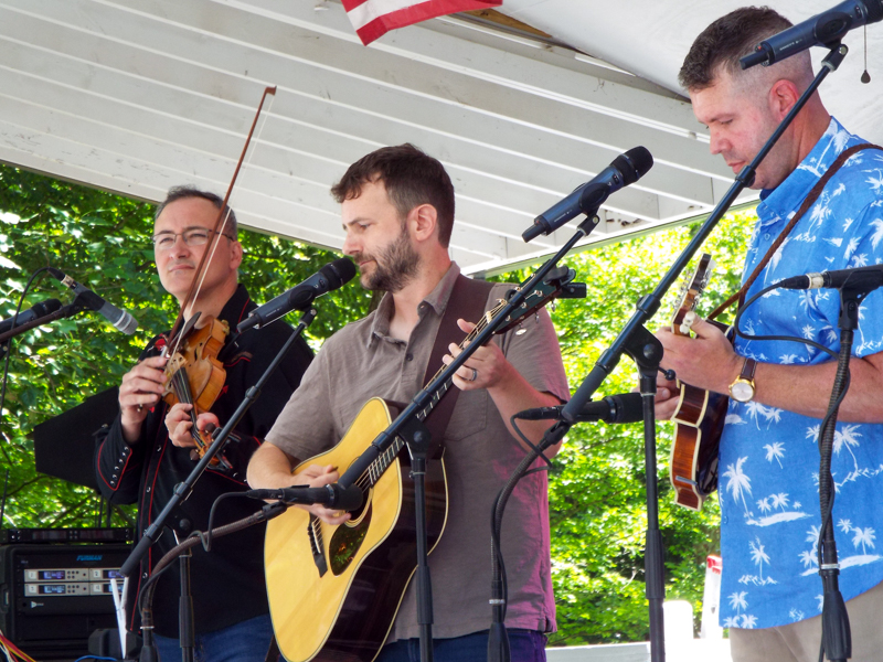 Off Time at the Bill Monroe Bluegrass Festival - photo © Jack E. Harden