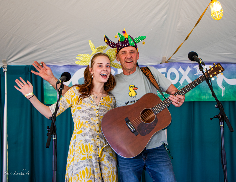 Family Stage performers at the 2026 Grey Fox Bluegrass Festival - photo © Tara Linhardt
