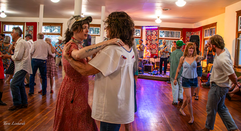 Live band and dancing is part of the pre-contest festivities at the 2026 National Oldtime Fiddlers' Contest & Festival - photo © Tara Linhardt