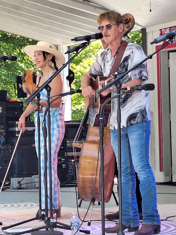 Richard Bennett Band at the 2026 Bill Monroe Bluegrass Festival - photo © Jack E. Harden