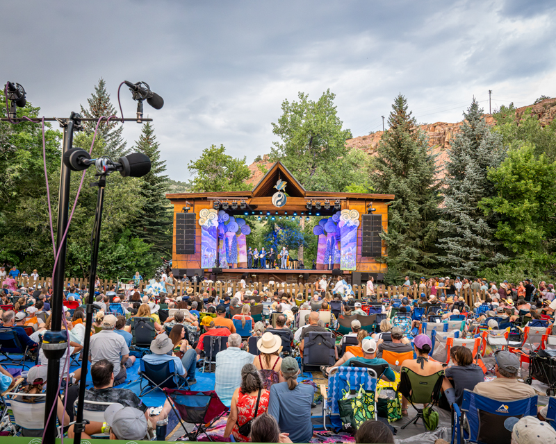 The Del McCoury Band at RockyGrass 2026 - photo © Tom Dunning