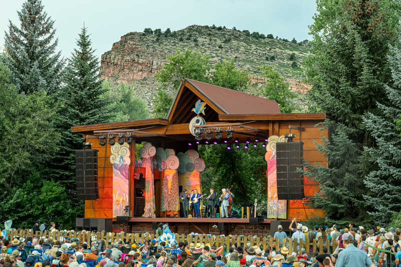 The Del McCoury Band at RockyGrass 2026 - photo © Tom Dunning