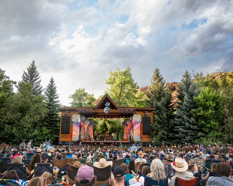 Rhiannon Giddens at RockyGrass 2026 - photo © Tom Dunning