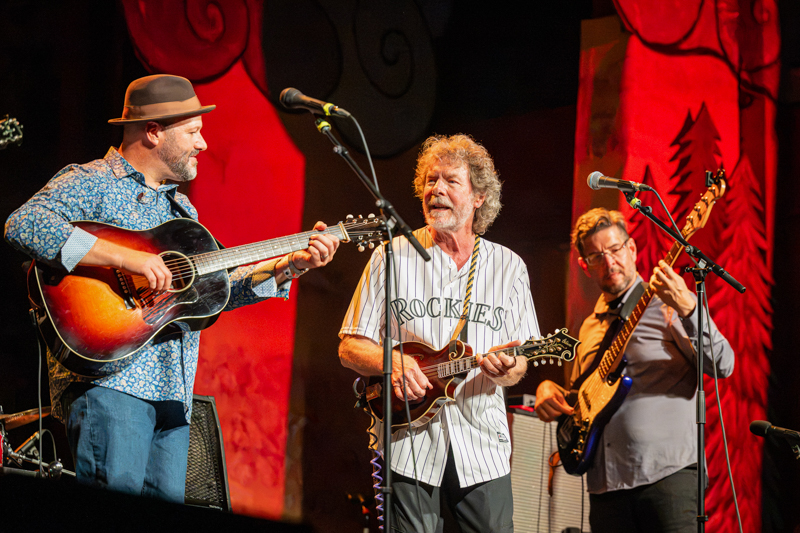 Sam Bush Band at RockyGrass 2026 - photo © Tom Dunning
