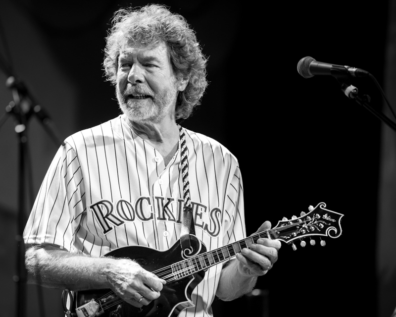 Sam Bush at RockyGrass 2026 - photo © Tom Dunning