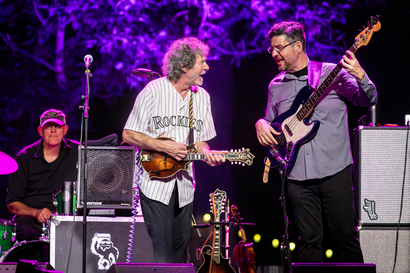Sam Bush Band at RockyGrass 2026 - photo © Tom Dunning
