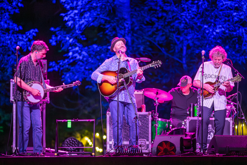 Sam Bush Band at RockyGrass 2026 - photo © Tom Dunning