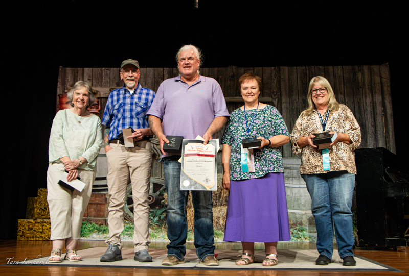 Senior Category Contest winners at the 2026 National Oldtime Fiddlers' Contest & Festival - photo © Tara Linhardt