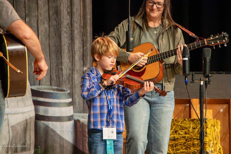 Small Fry Contestant at the 2026 National Oldtime Fiddlers' Contest & Festival - photo © Tara Linhardt