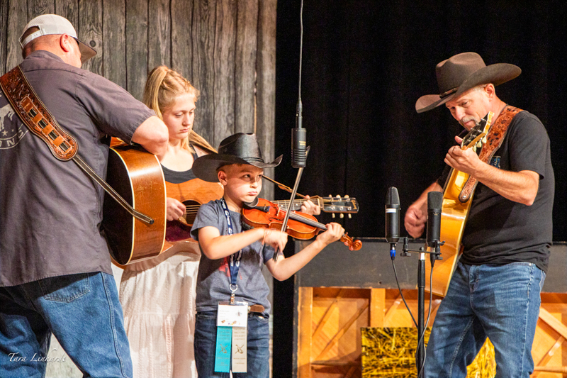 Small Fry Contestant at the 2026 National Oldtime Fiddlers' Contest & Festival - photo © Tara Linhardt