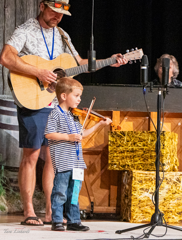 Small Fry Contestant at the 2026 National Oldtime Fiddlers' Contest & Festival - photo © Tara Linhardt
