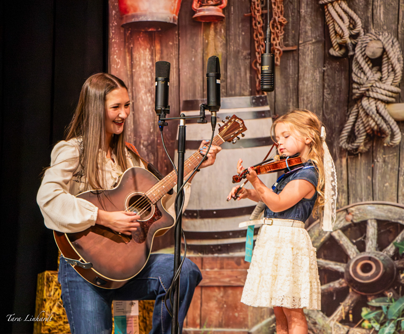 Small Fry Contestant at the 2026 National Oldtime Fiddlers' Contest & Festival - photo © Tara Linhardt