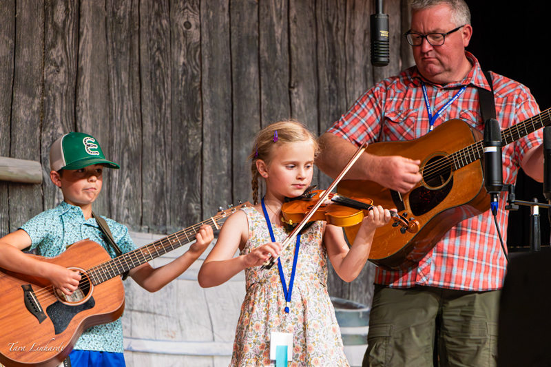 Small Fry Contestant at the 2026 National Oldtime Fiddlers' Contest & Festival - photo © Tara Linhardt