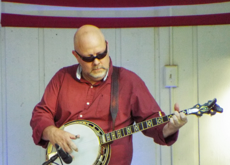 Steve Wilson with Ashleigh Graham at the Bill Monroe Bluegrass Festival - photo © Jack E. Harden