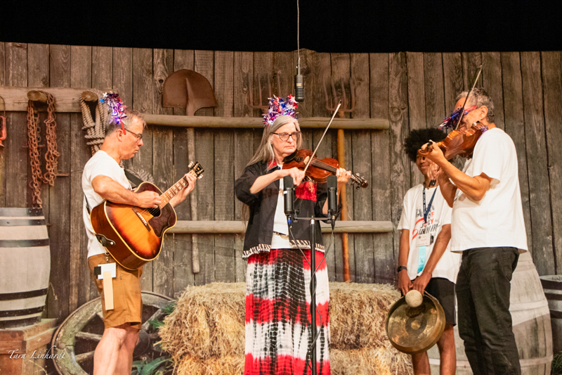 Big fun in the certified contests at the 2026 National Oldtime Fiddlers' Contest & Festival - photo © Tara Linhardt