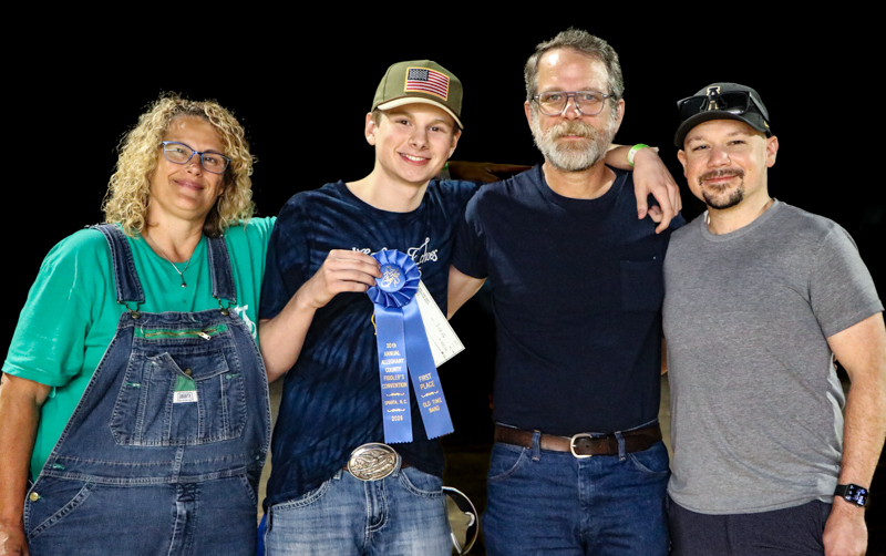 The Wildcats, 1st Place Old-time Band at the 2026 Alleghany County Fiddlers' Convention - photo © G. Nicholas Hancock