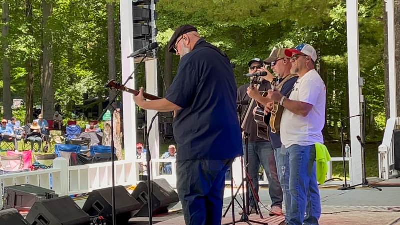 Tidalwave Road at the 2026 Bill Monroe Bluegrass Festival - photo © Jack E. Harden