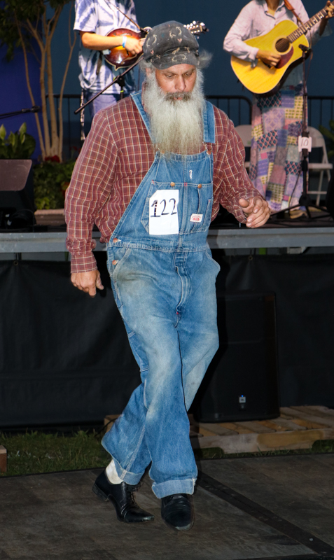 Todd Gladson in Adult Flatfoot Dance  competition at the 2026 Abingdon Fiddlers' Convention - photo © G. Nicholas Hancock