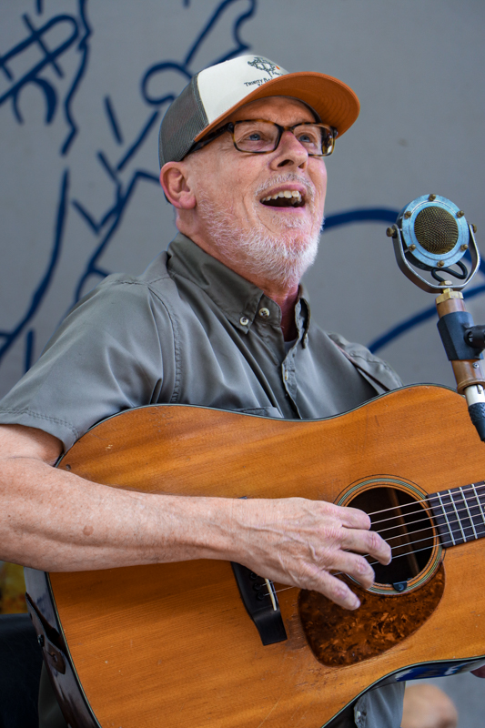 Tommy Nichols at the 2026 Alleghany County Fiddlers' Convention - photo © G. Nicholas Hancock