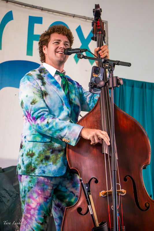 Travis Book at the 2026 Grey Fox Bluegrass Festival - photo © Tara Linhardt