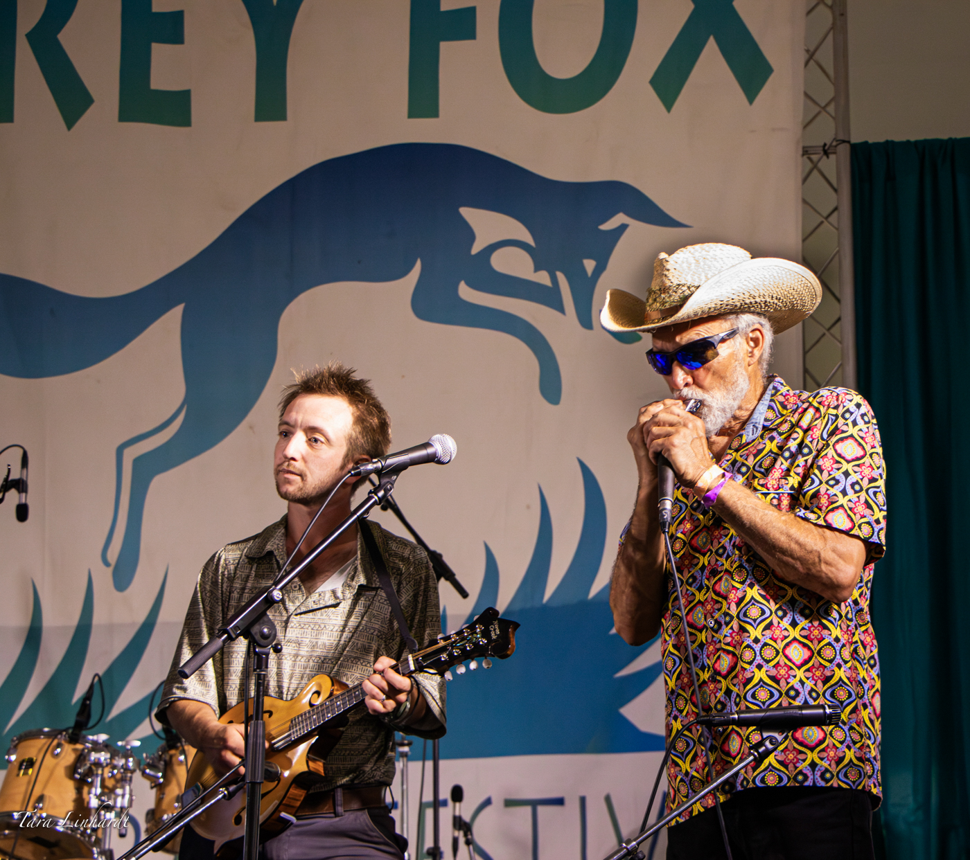 Wednesday night is open mic night at the 2026 Grey Fox Bluegrass Festival - photo © Tara Linhardt