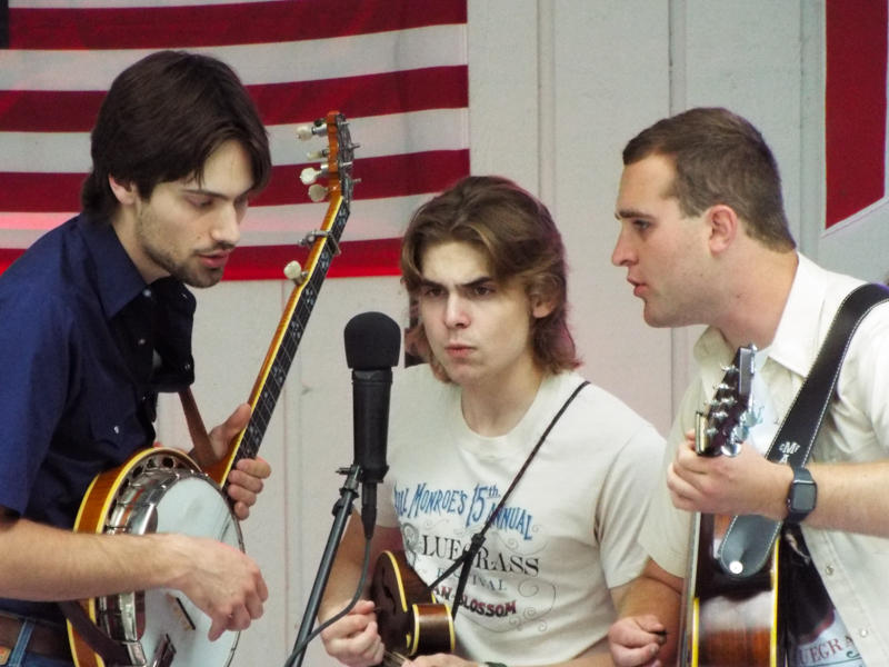 Wyatt Ellis Band at the Bill Monroe Bluegrass Festival - photo © Jack E. Harden