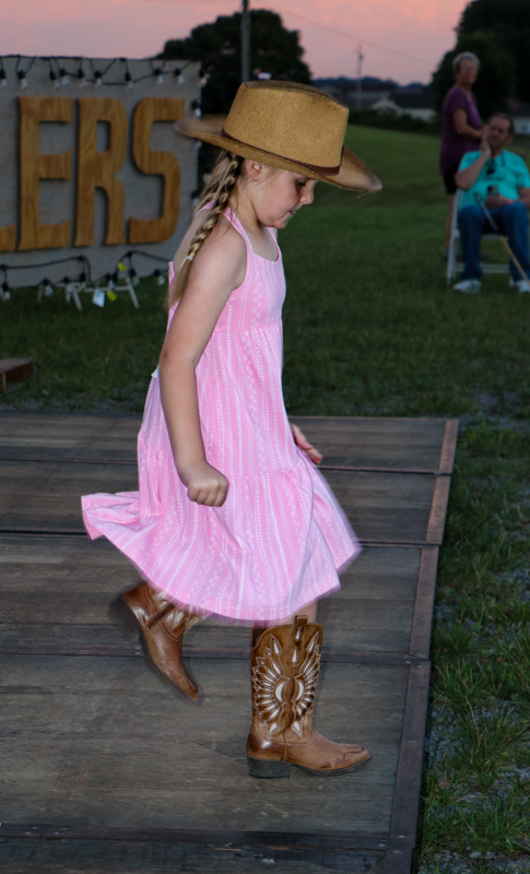 Youth Flatfoot Dance competitor  at the 2026 Abingdon Fiddlers' Convention - photo © G. Nicholas Hancock