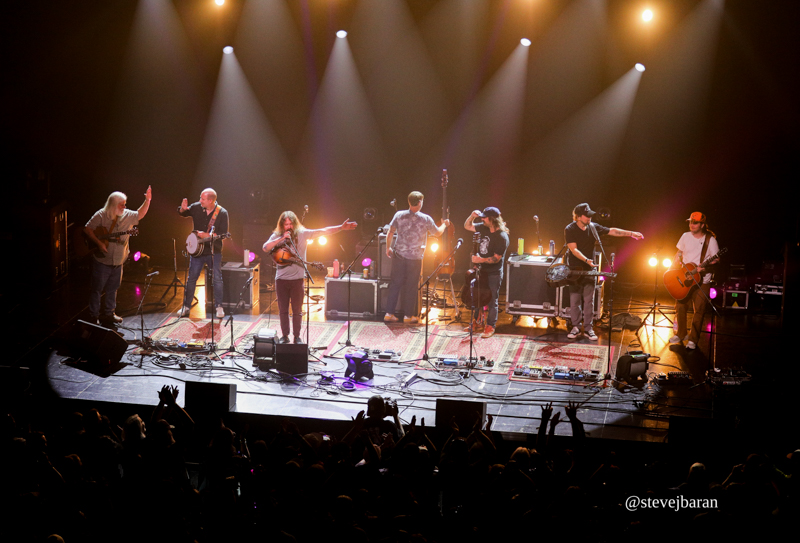 Vince Herman and Billy Strings join Greensky Bluegrass at the Ionia Freak Fair - photo © Steve Baran