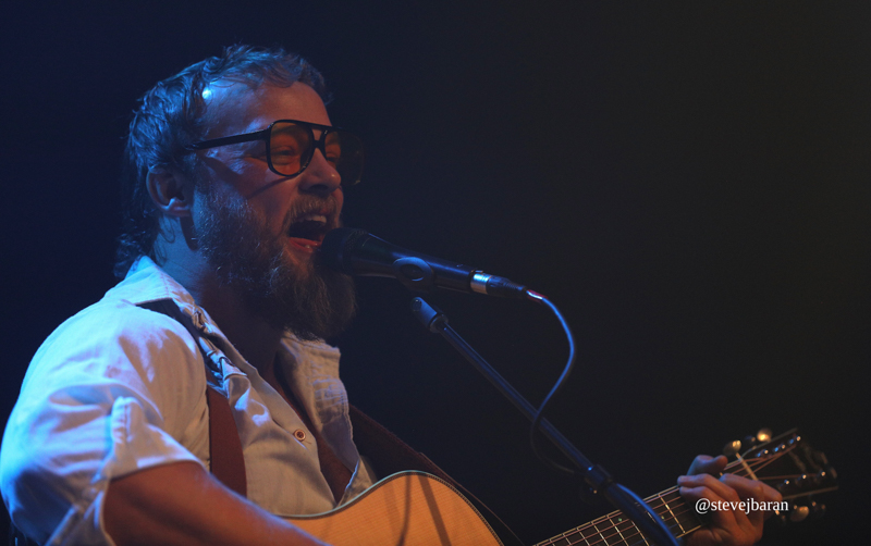 Mark Lavengood opens for Greensky Bluegrass at the Ionia Freak Fair - photo © Steve Baran