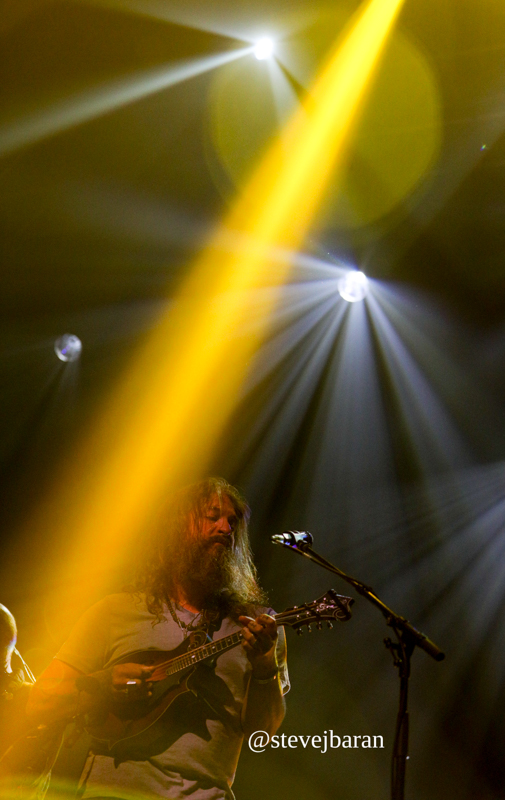 Paul Hoffman with Greensky Bluegrass at the Ionia Freak Fair - photo © Steve Baran