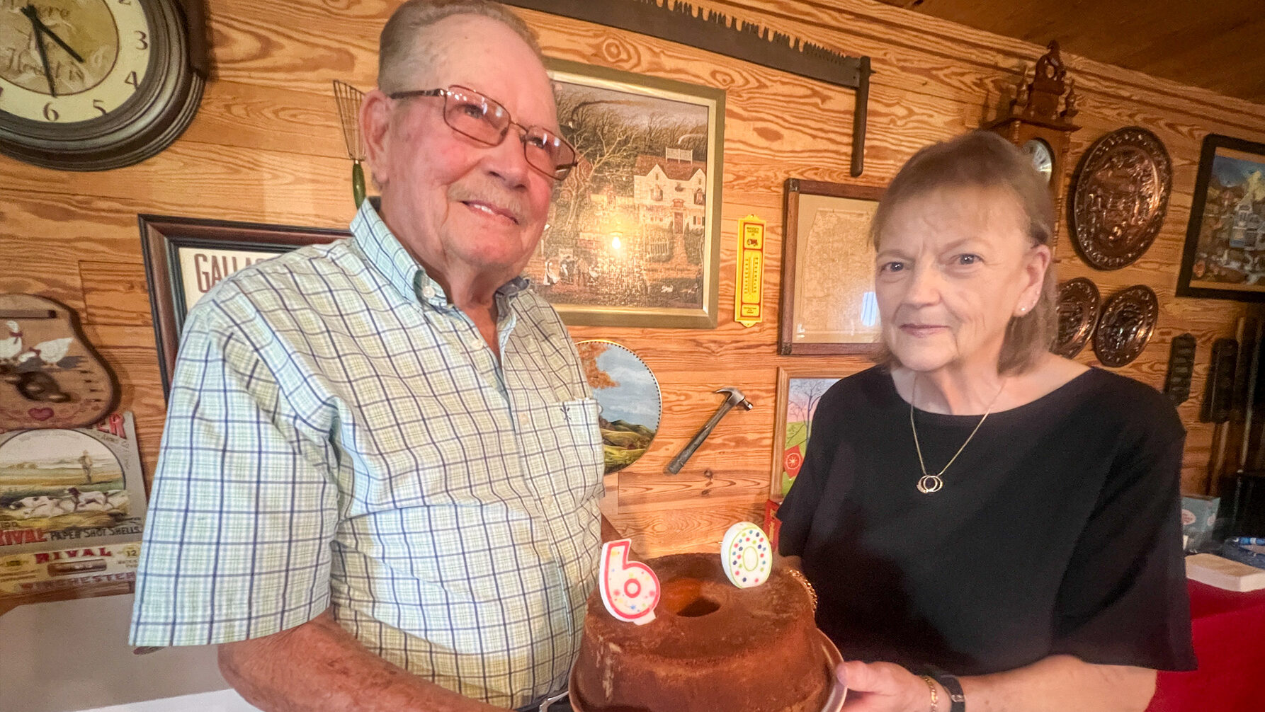 Junior and Joy Harris celebrate their 60th anniversary