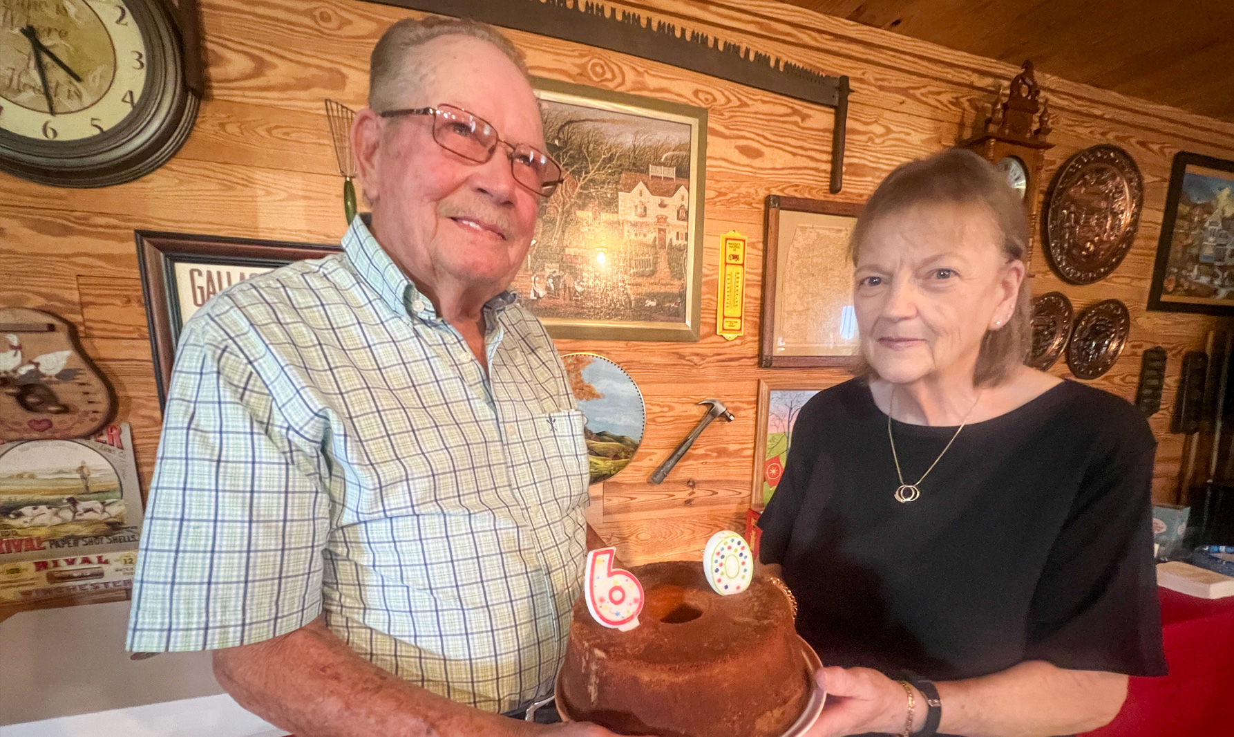 Junior and Joy Harris celebrate their 60th anniversary
