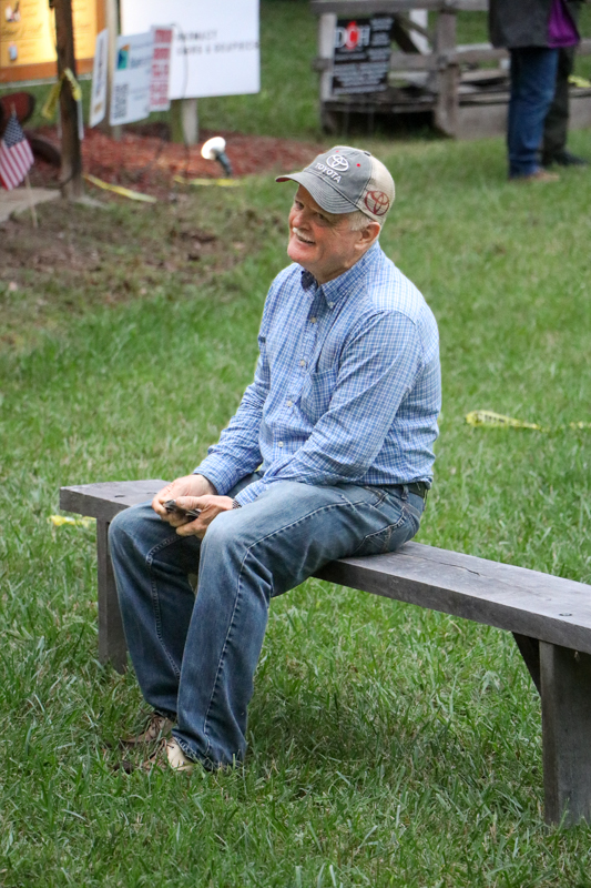 Arnold Nunn at the 2026 Nunn Brother Bluegrass Festival - photo © G. Nicholas Hancock