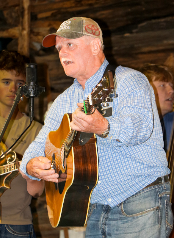 Arnold Nunn with Nunn Brothers & Friends at the 2026 Nunn Brothers Bluegrass Music Festival - photo © G. Nicholas Hancock
