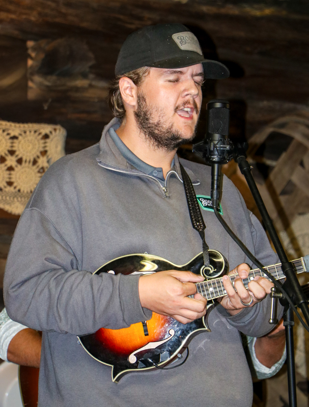 Austin Tate at the 2026 Nunn Brothers Bluegrass Music Festival - photo © G. Nicholas Hancock